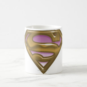 Supergirl Golden Logo Coffee Mug