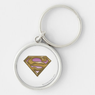 Supergirl Golden Logo Key Ring