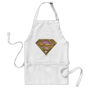 Supergirl Golden Logo Standard Apron