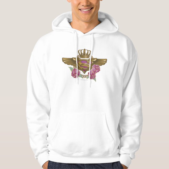Supergirl Golden Wings Hoodie (Front)