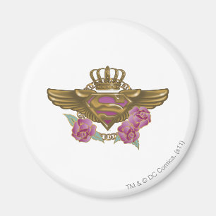 Supergirl Golden Wings Magnet