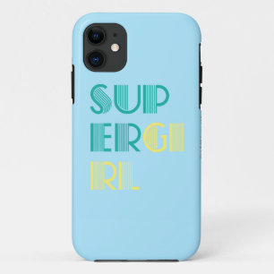 Supergirl Green and Yellow iPhone 11 Case