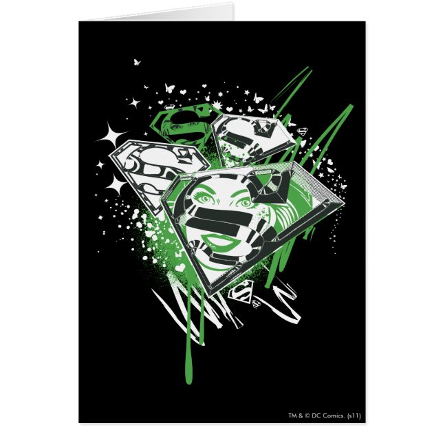 Supergirl Green Spills (Front)