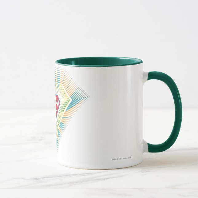 Supergirl Groovy Logo Mug (Right)