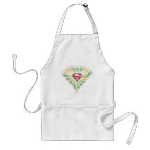 Supergirl Groovy Logo Standard Apron