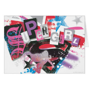 Supergirl Grunge Design
