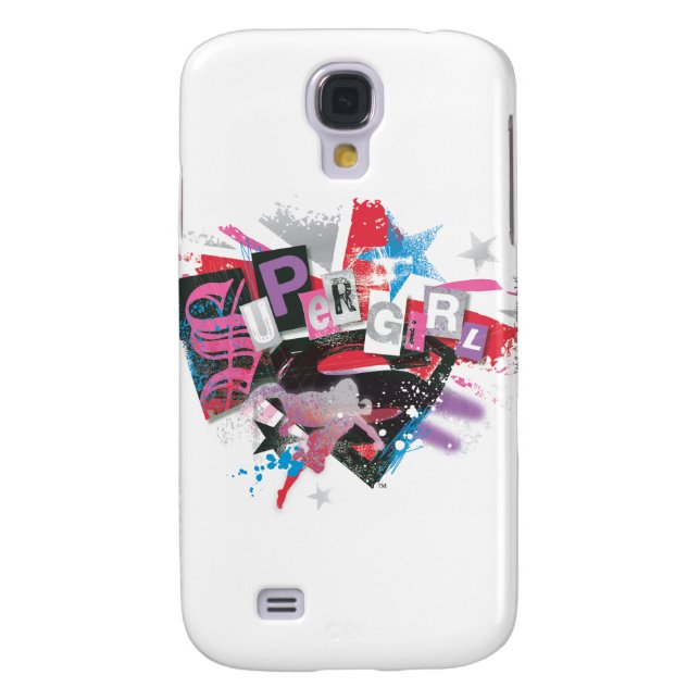Supergirl Grunge Design Case-Mate Samsung Galaxy Case (Back)