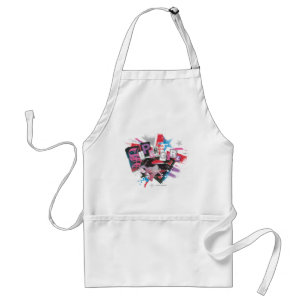 Supergirl Grunge Design Standard Apron