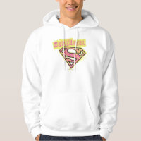 Supergirl Grunge Logo Pink