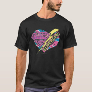 Supergirl Heart and Bolt T-Shirt