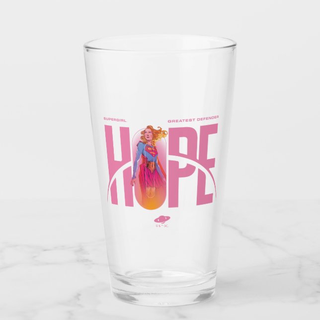 Supergirl Hope Glass (Front)