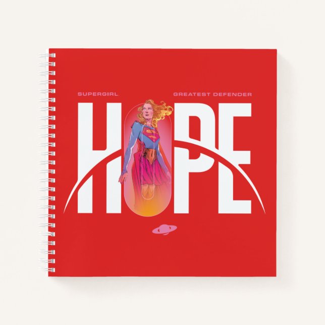 Supergirl Hope Notebook (Front)