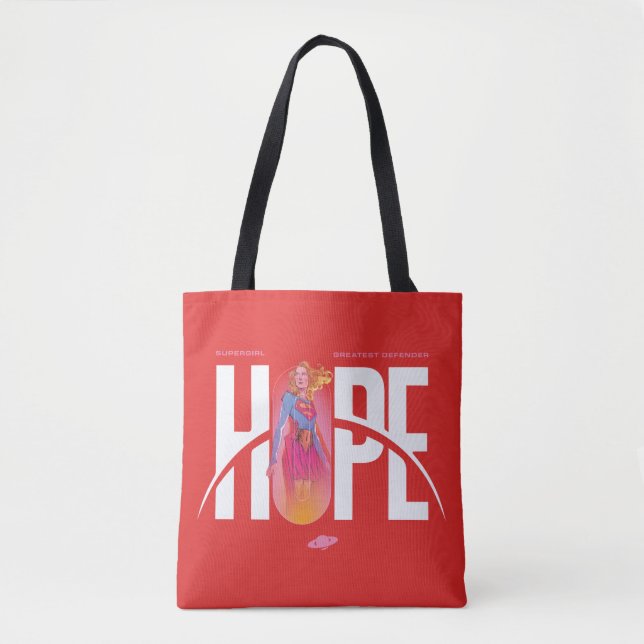 Supergirl Hope Tote Bag (Front)