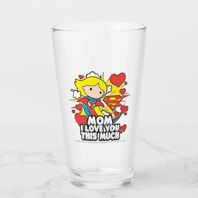 Supergirl | I Love You This Much Glass (Front)