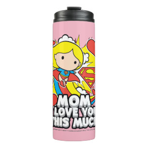 Supergirl   I Love You This Much Thermal Tumbler