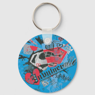 Supergirl Invulnerable Key Ring