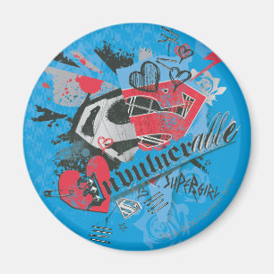 Supergirl Invulnerable Magnet