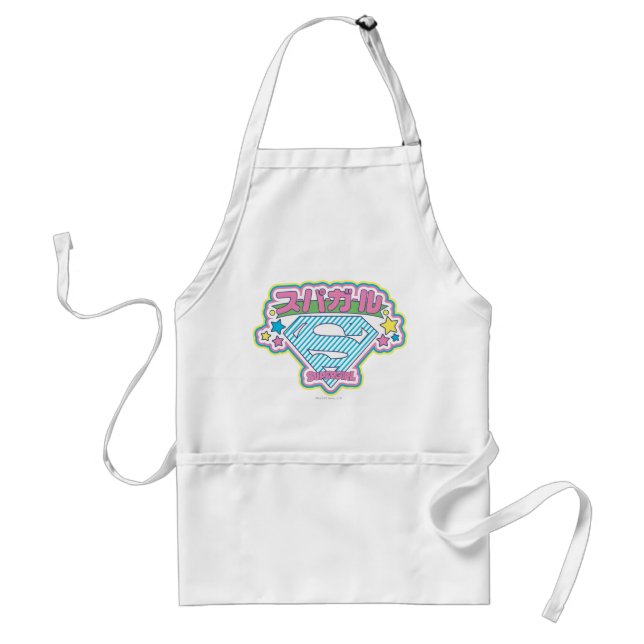 Supergirl J-Pop 12 Standard Apron (Front)