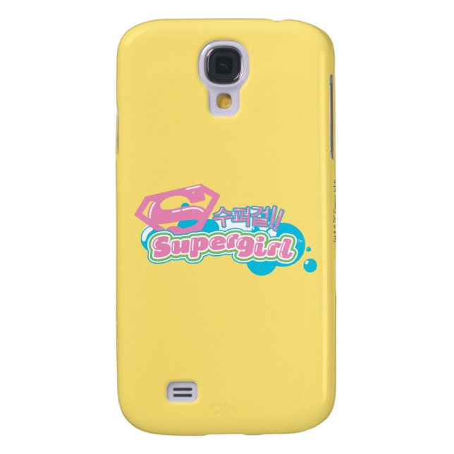 Supergirl J-Pop 3 Case-Mate Samsung Galaxy Case (Back)