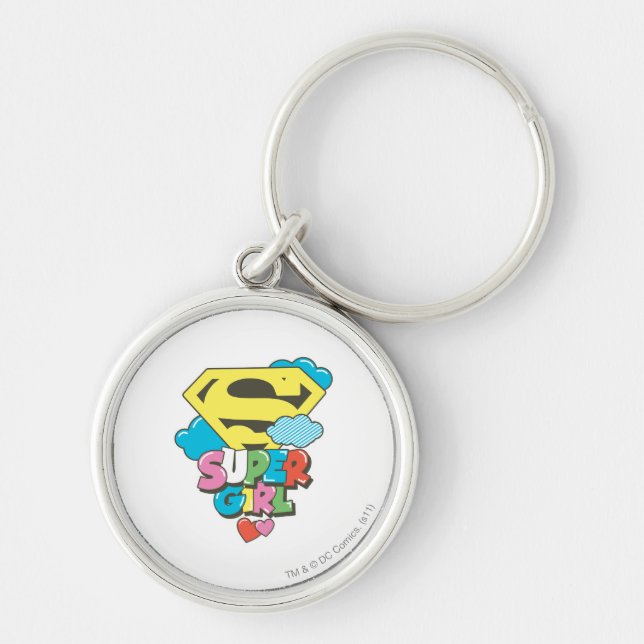 Supergirl J-Pop 5 Key Ring (Front)