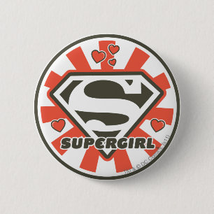 Supergirl J-Pop 7 6 Cm Round Badge