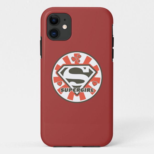 Supergirl J-Pop 7 Case-Mate iPhone Case (Back)
