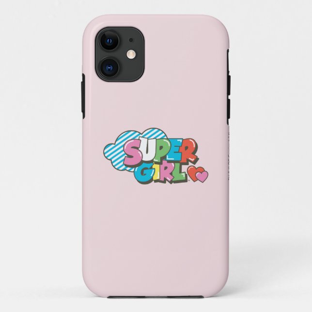 Supergirl J-Pop 9 Case-Mate iPhone Case (Back)