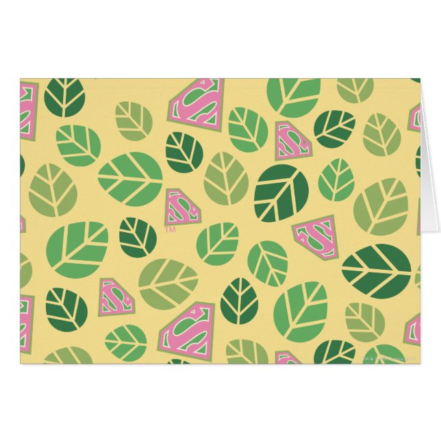 Supergirl Leaf Pattern (Front Horizontal)