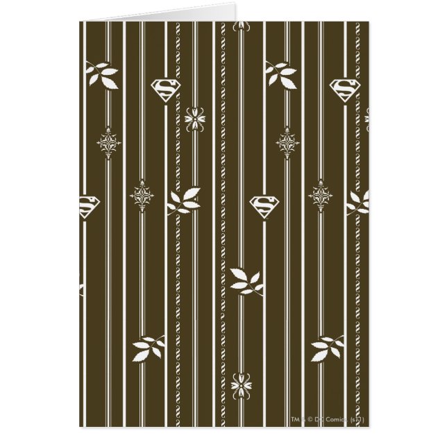Supergirl Leaf Pattern Brown (Front)