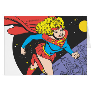 Supergirl Leaps in Space