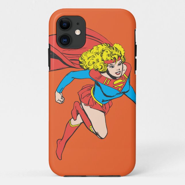 Supergirl Leaps Right Case-Mate iPhone Case (Back)