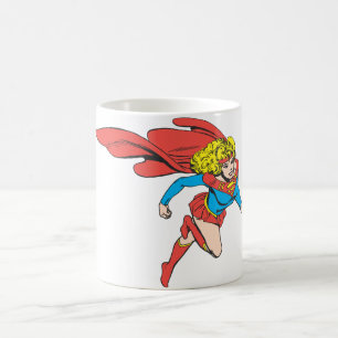 Supergirl Leaps Right Coffee Mug