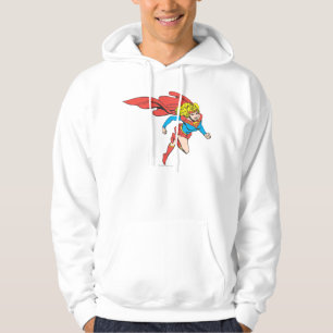 Supergirl Leaps Right Hoodie