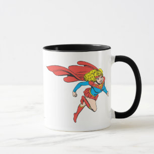 Supergirl Leaps Right Mug