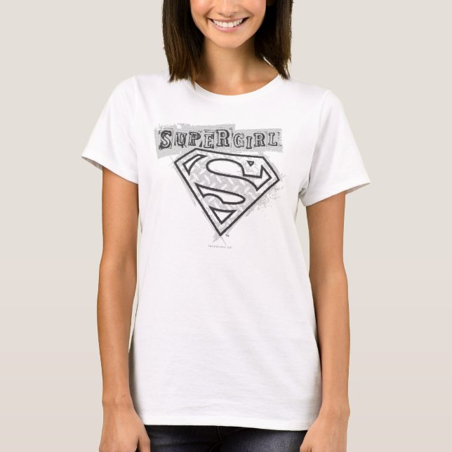 Supergirl Logo 1 T-Shirt (Front)