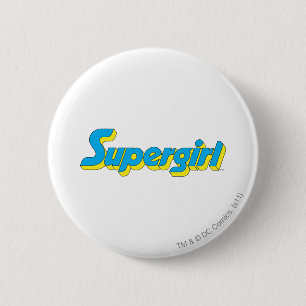 Supergirl Logo 6 Cm Round Badge