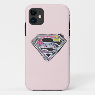 Supergirl Logo Collage iPhone 11 Case