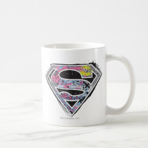 Supergirl Logo Collage Coffee Mug
