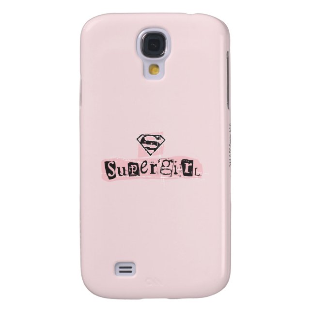 Supergirl Logo Ransom Note Case-Mate Samsung Galaxy Case (Back)