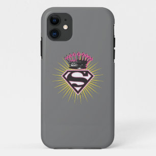 Supergirl Logo with Crown iPhone 11 Case