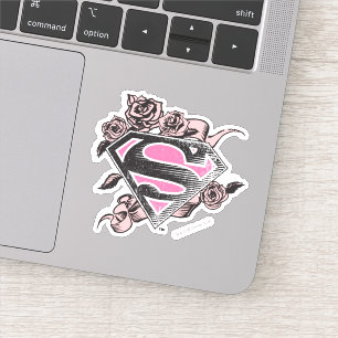 Supergirl Logo with Roses