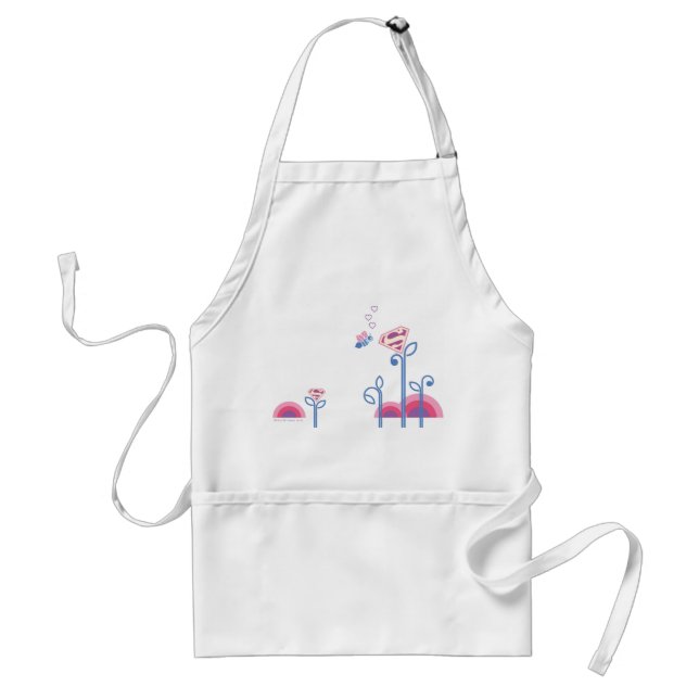 Supergirl Love Bee Standard Apron (Front)