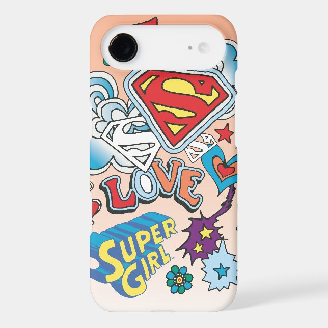 Supergirl Love Case-Mate Samsung Galaxy Case (Back)