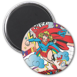 Supergirl Love Conquers Magnet