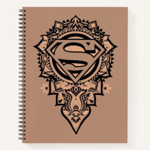 Supergirl Mandala Graphic Notebook
