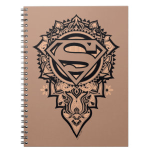 Supergirl Mandala Graphic Notebook