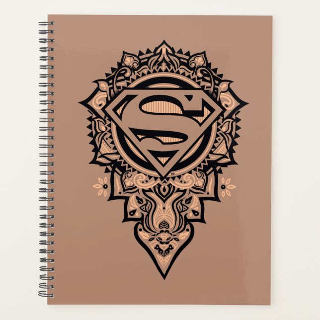 Supergirl Mandala Graphic Planner (Front)