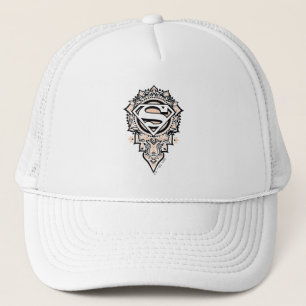 Supergirl Mandala Graphic Trucker Hat