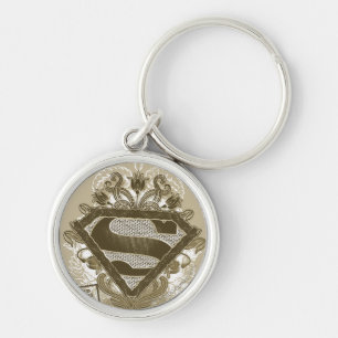 Supergirl Metropolis Ballet Brown Key Ring
