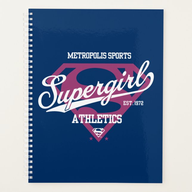 Supergirl Metropolis Sports Athletics Graphic Planner (Front)